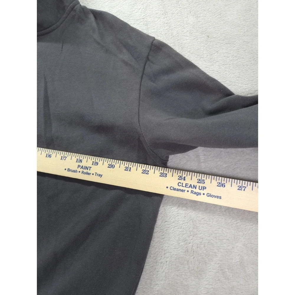 The Rolling Stones 1/4 Zip Cropped‎ Sweatshirt Womens Large Tongue
